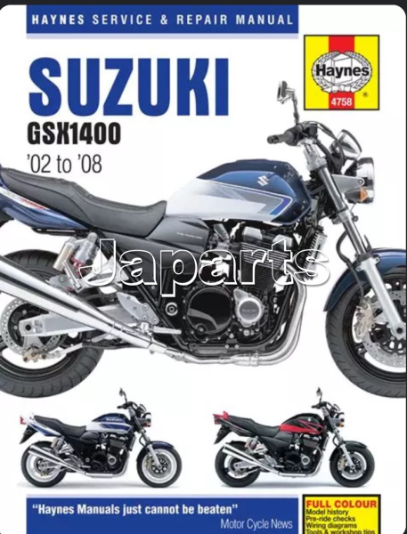 Suzuki Service Manual GSX1400 2002 -2008