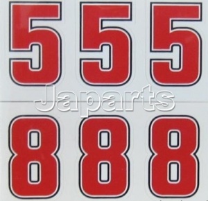 Sticker 58 -S (18x27mm)