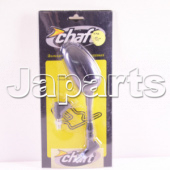 Chaft Spiegel Retro Grand Prix Zwart Rechts