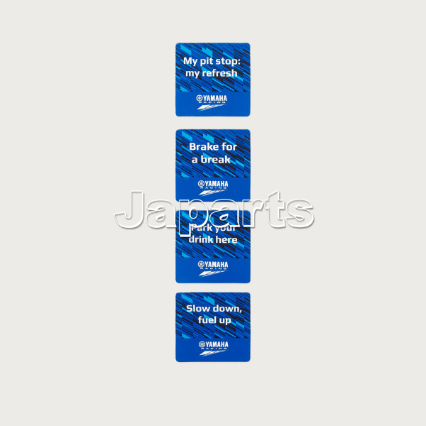 Yamaha Paddock Blue Set Onderzetters