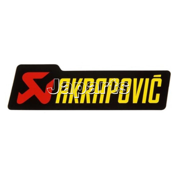Akrapovic Sticker 11.5x 3.5 cm