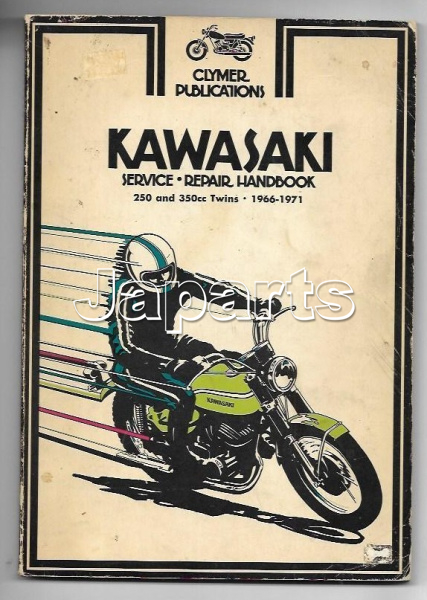 Clymer Kawasaki Service & Repair Handbook 250 & 350cc Twins 1966-1971